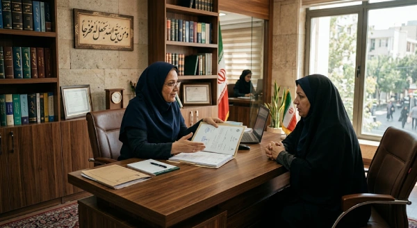  اجرت المثل زوجیت روی میز وکیل